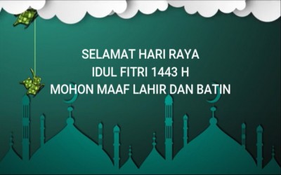 Selamat Idul Fitri 1443H